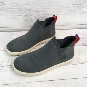 Rothys Chelsea Boots Shoes Women 8 Gray Ankle Comfort Slip On